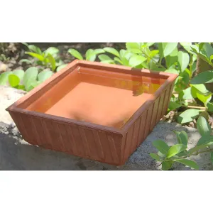 Nature Forever Teracotta Earthen Pot for Birds (20 x 10 x 20 cm)