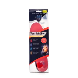 Neat Feat Sport Active Gel Insoles with Memory Foam