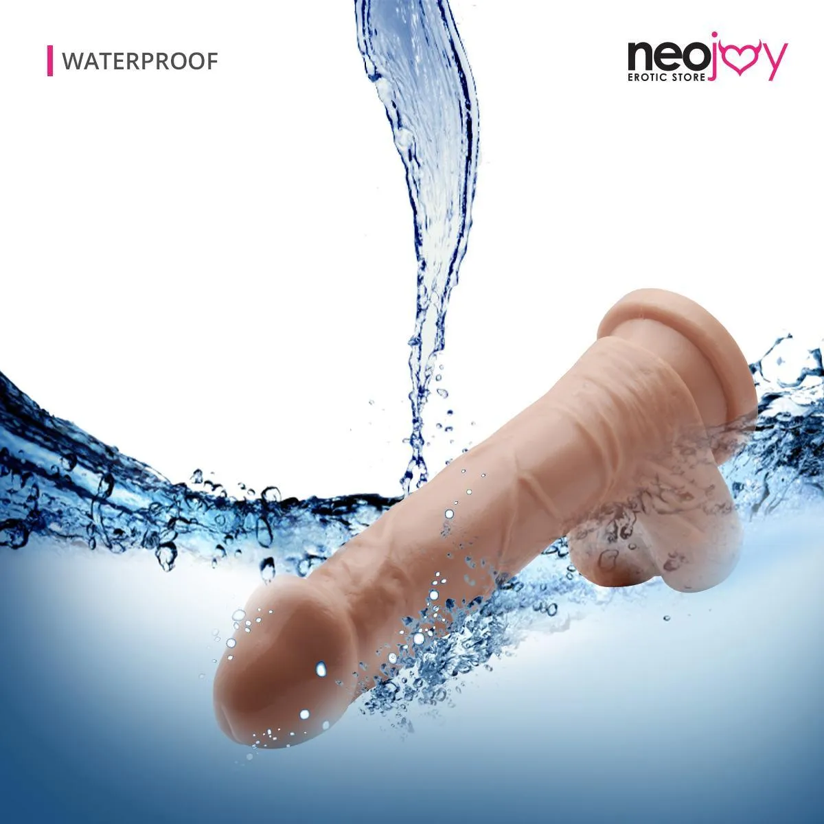 Neojoy - Carved Dildo - Flesh