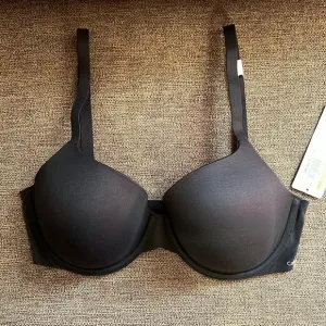 New Calvin Klein Perfectly Fit T-shirt Bra Size 32DD (32E) in Black