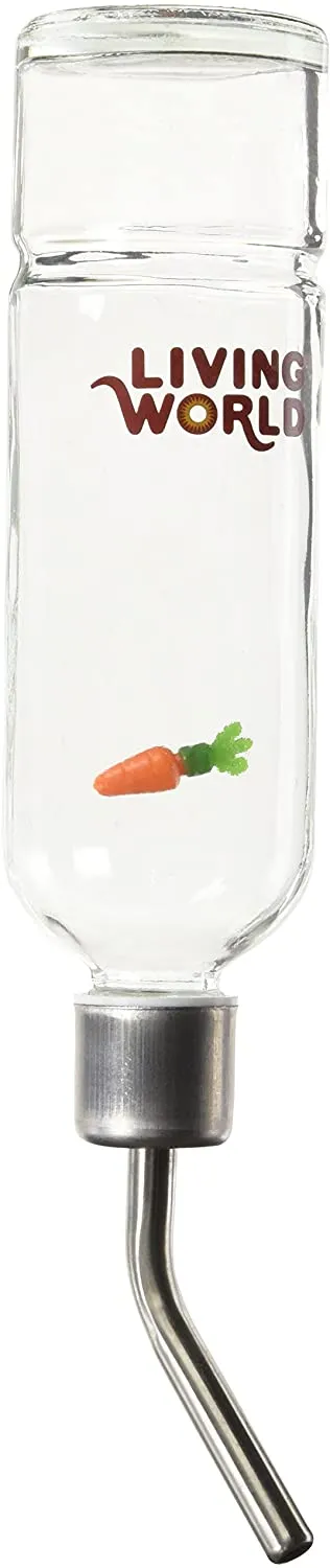 New Living World Eco Plus Water Bottle, 12-Ounce, Chew proof! For rats, Guinea Pigs, Chinchillas