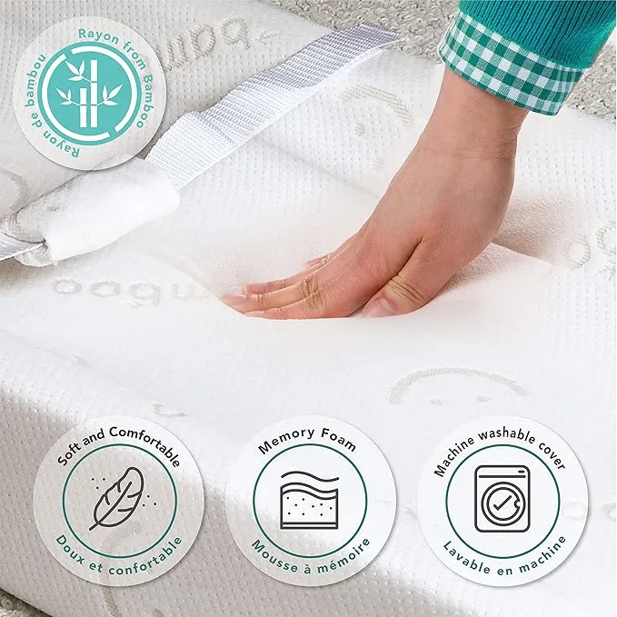 New Retails $100  Baby Works - Contoured Change Pad, Premium Memory Foam, Waterproof - 16x32 inches