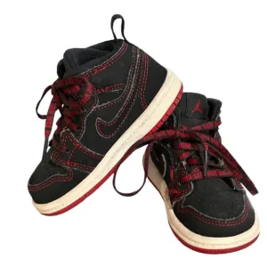 Nike Air Jordan 1 Mid Fearless Infant Toddler Lace Up Shoes Size 6