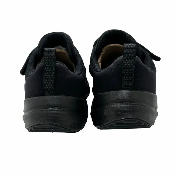 ⭐NIKE Little Kids comfy shoes 13C DOWNSHIFTER 12 Black Iridescent DM4193-002 New