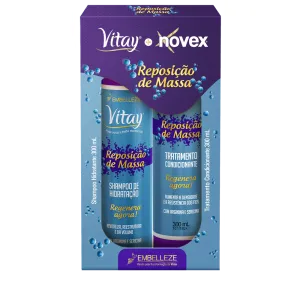 Novex Shampoo And Conditioner And Mass Replacement Kit