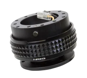 NRG Quick Release 2.1 - Black Body / Black Pyramid Ring