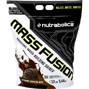 Nutrabolics Mass Fusion 12 Lbs, Hardcore Mass-Building Gainer