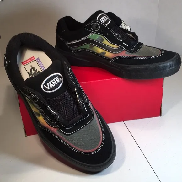 NWT Vans X Wayvee Tyson Peterson Black Asphalt Skateboard Shoes Men’s 7.5
