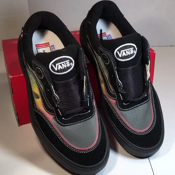 NWT Vans X Wayvee Tyson Peterson Black Asphalt Skateboard Shoes Men’s 7.5