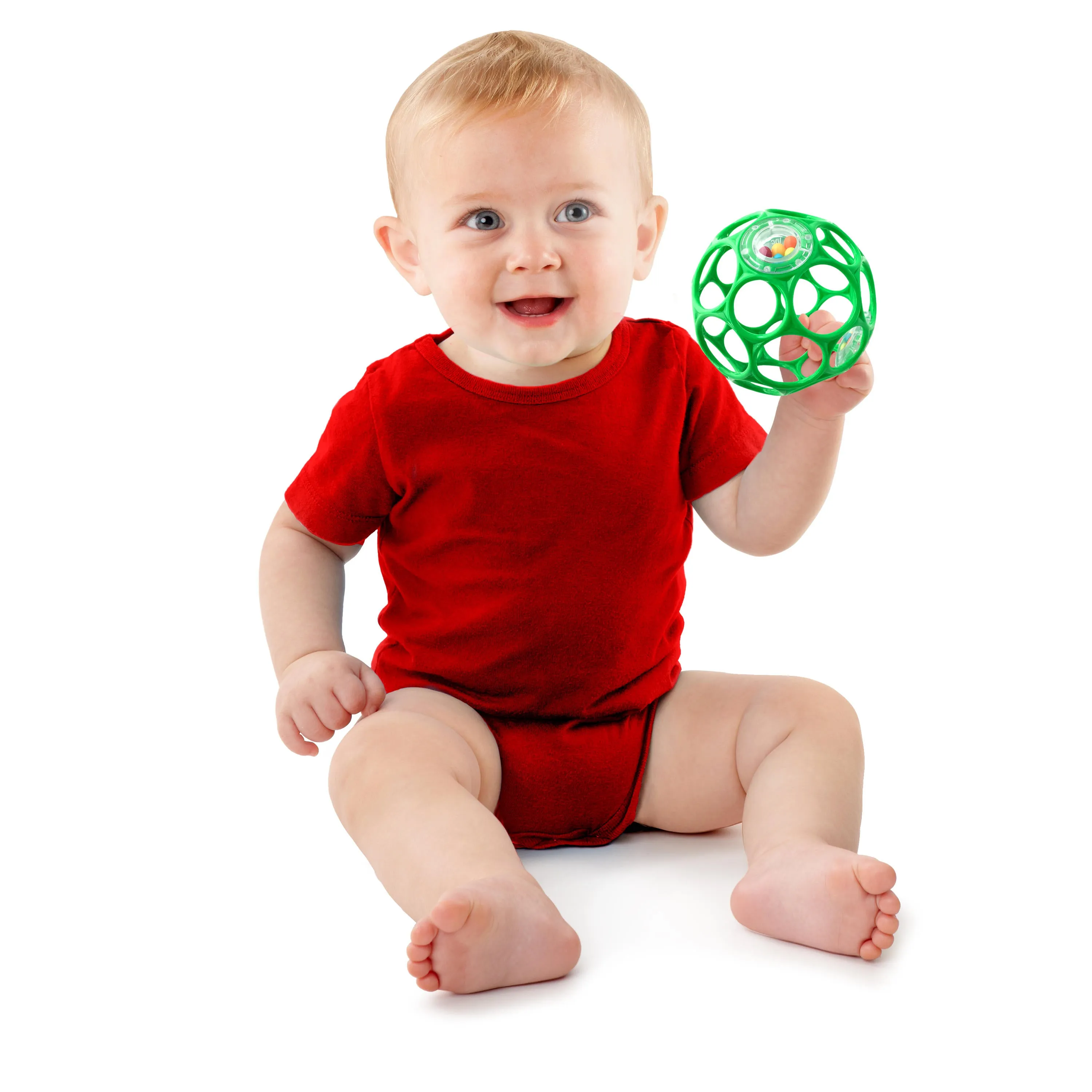 O Ball 4" Rattle 4 assort