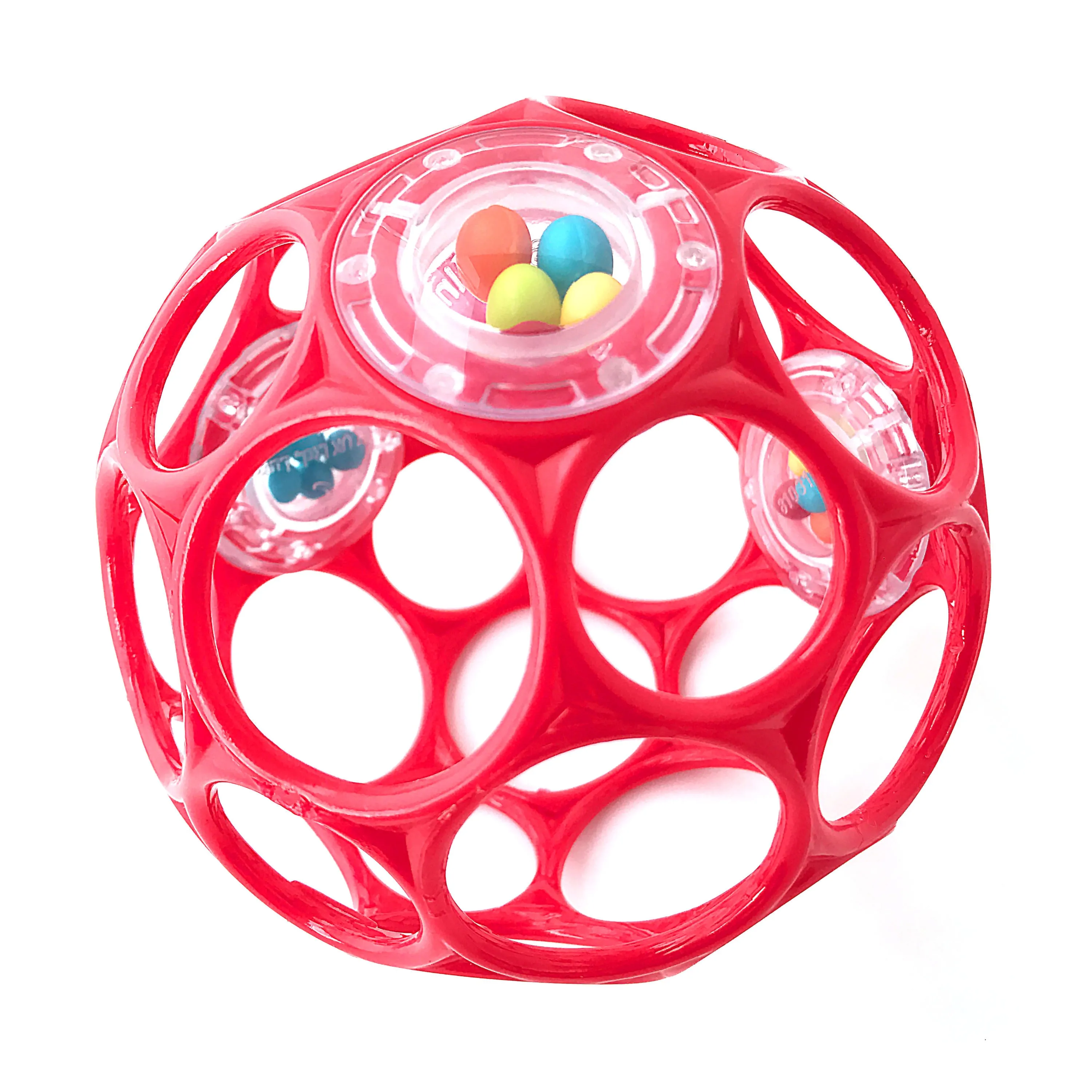O Ball 4" Rattle 4 assort
