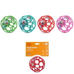 O Ball 4" Rattle 4 assort