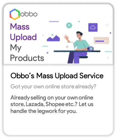 Obbo's Mass Upload My Products Service