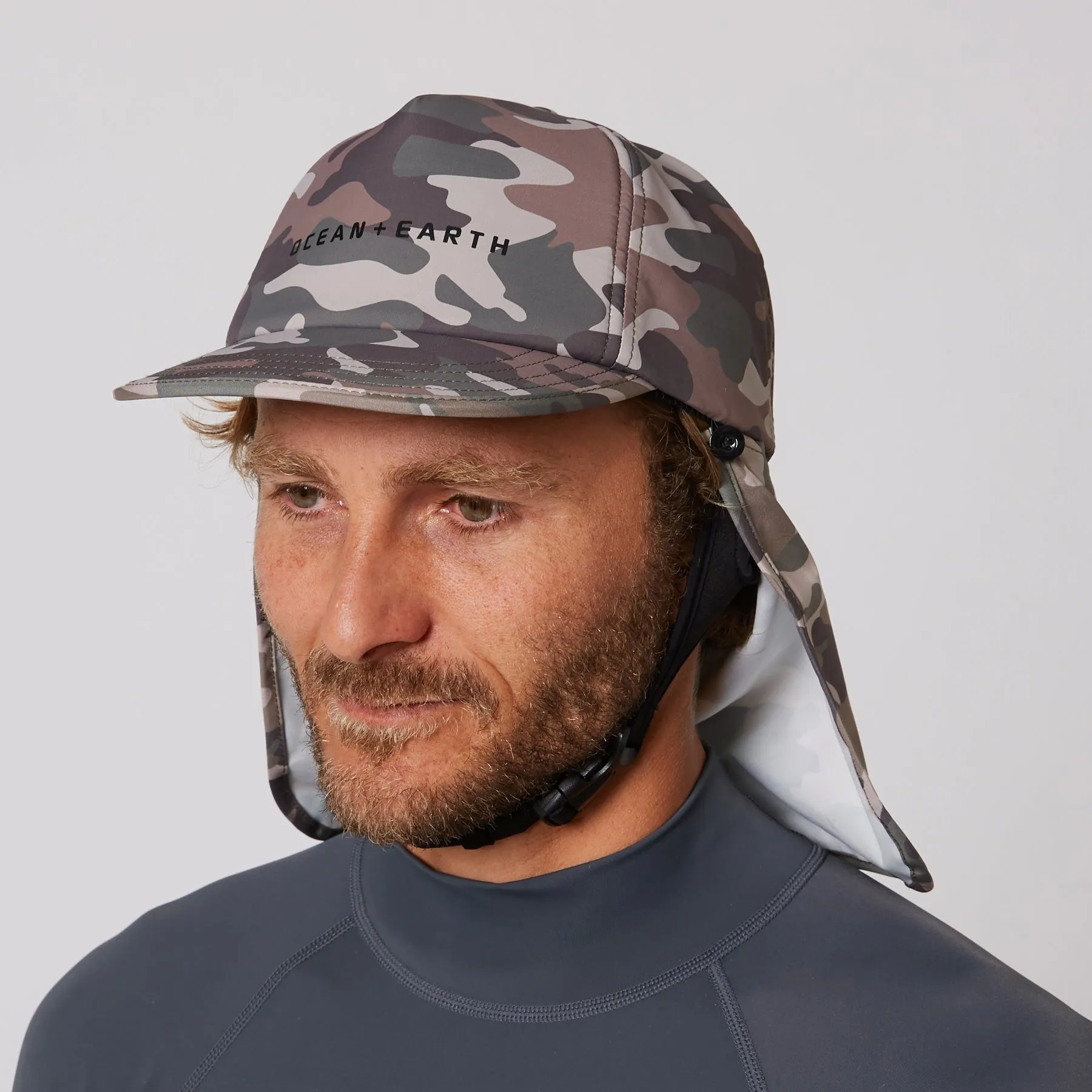 OCEAN & EARTH BINGIN LEGIONNAIRE SURF CAP - CAMO