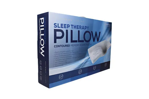 Odyysey Living Sleep Therapy Contoured Memory Foam Pillow