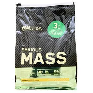 Optimum Nutrition Serious Mass Banana 12 lbs