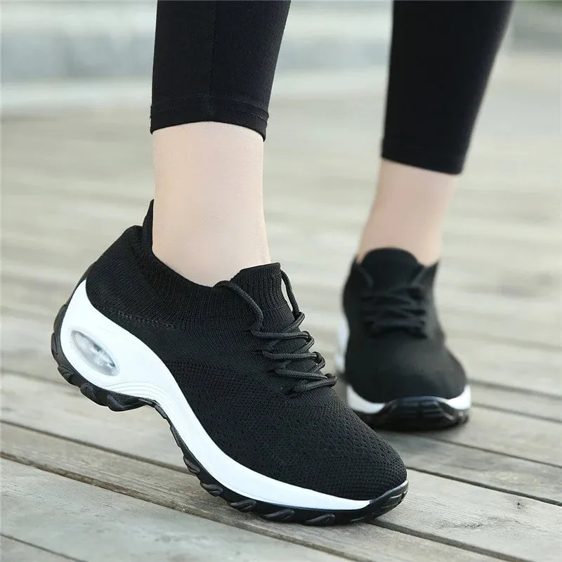 Ortho Air Cushion Shoes Women - All-Black