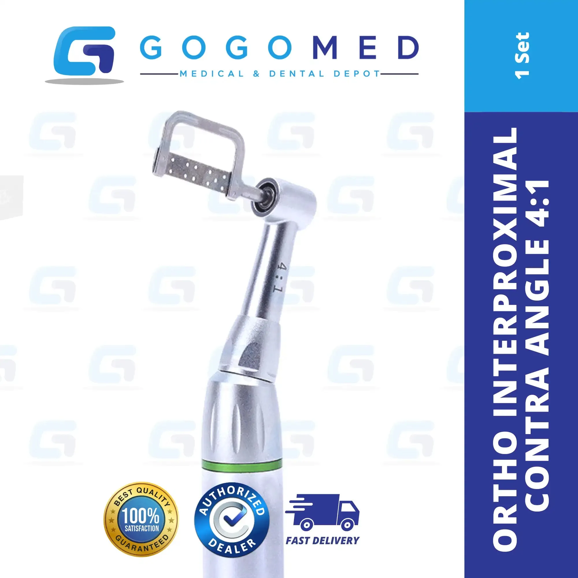 Ortho Interproximal Stripping Contra Angle Handpiece 4 1 Reduction