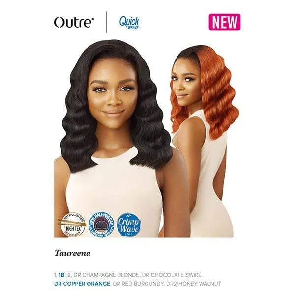 Outre Synthetic Quick Weave Half Wig - TAUREENA