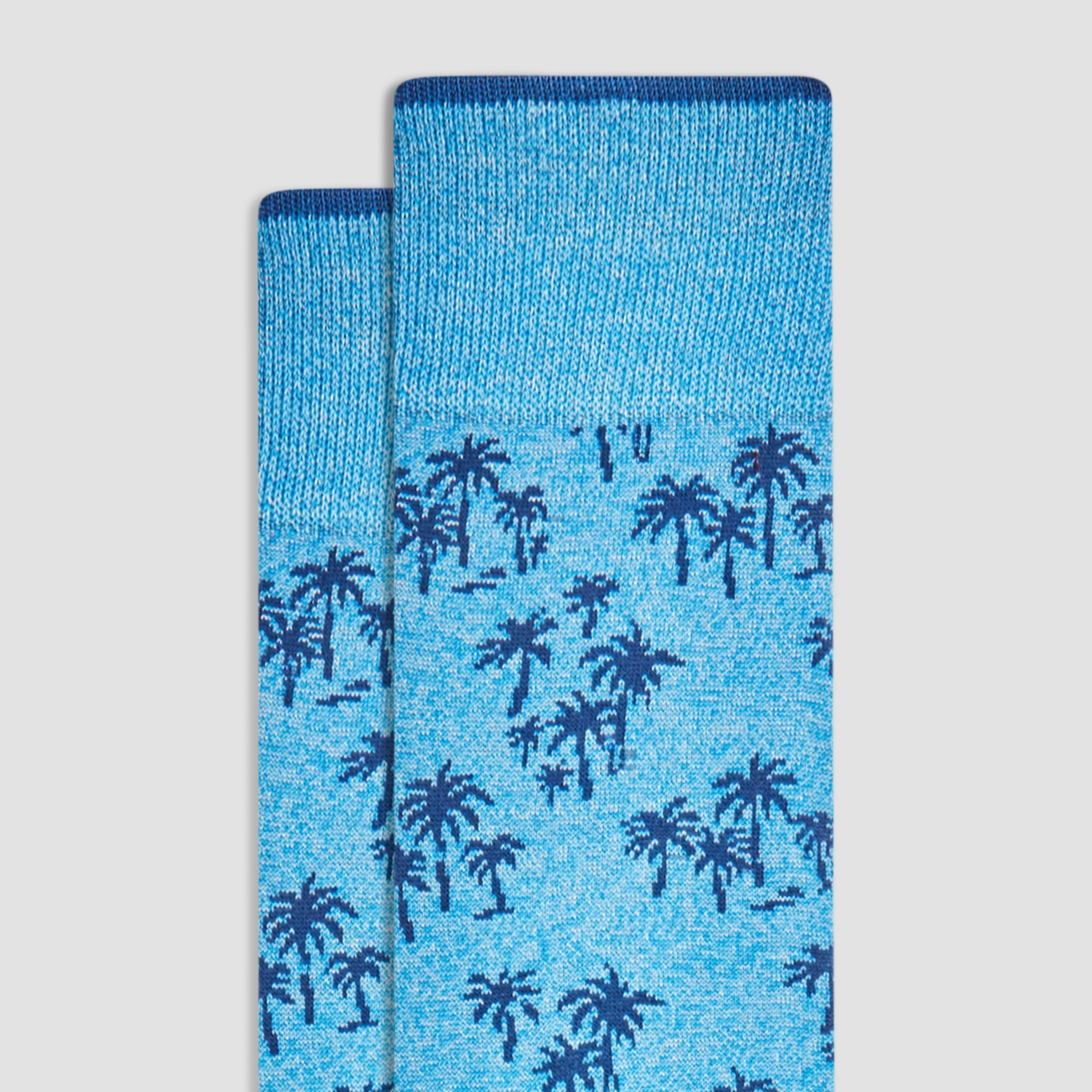 Palm Trees Mid-Calf Socks