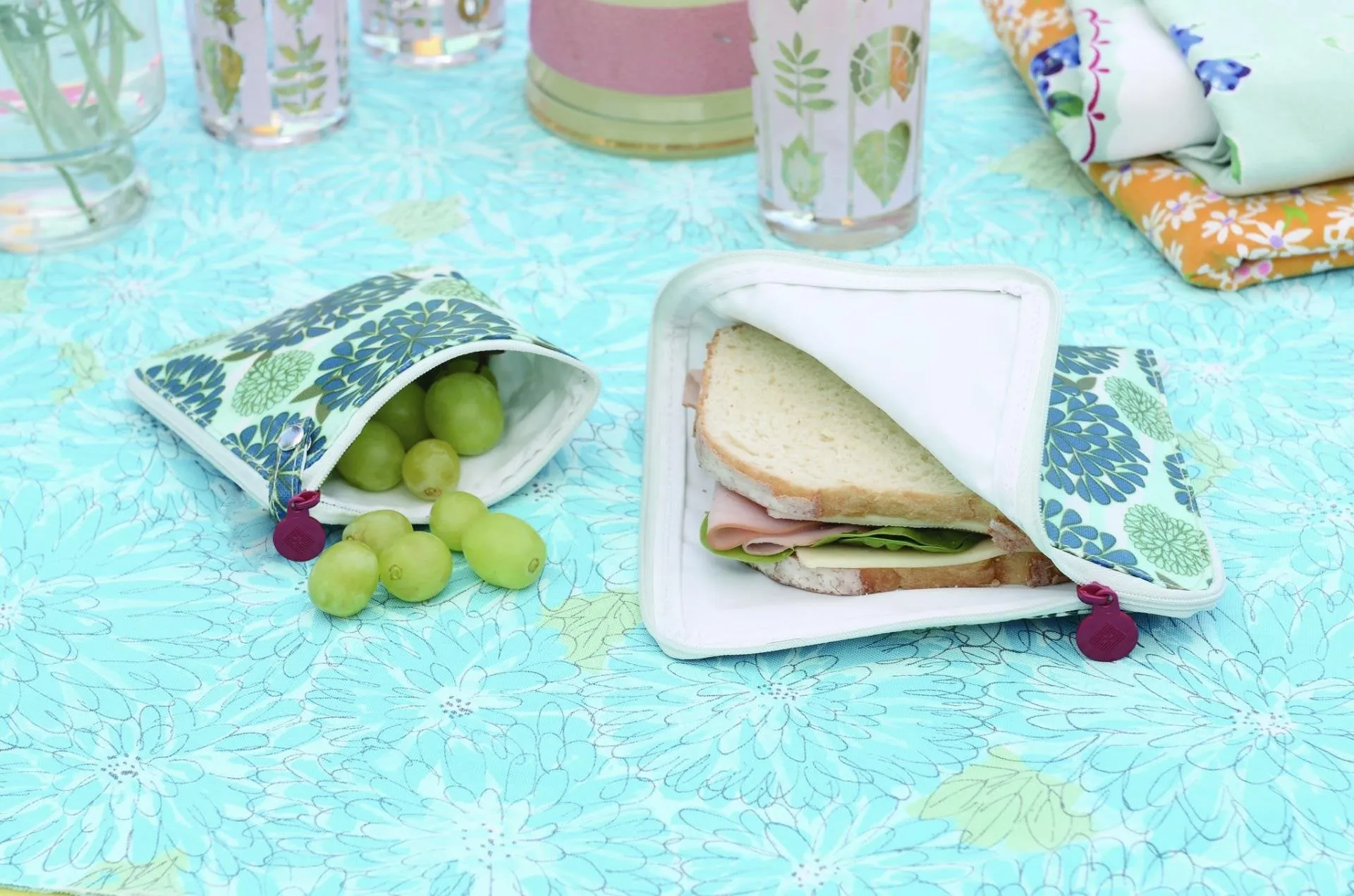 Peacock Mum Large Snack Bag
