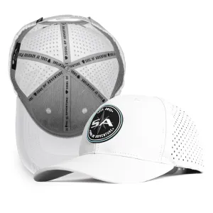 Performance Snapback | Blue Crest | White PreOrder