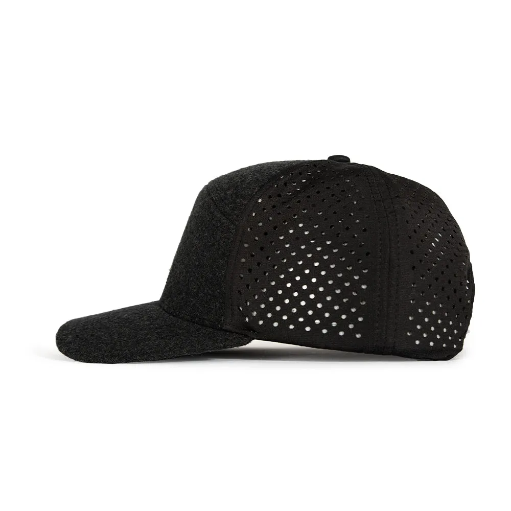 Performance Snapback | Felt Blackout American Flag PreOrder