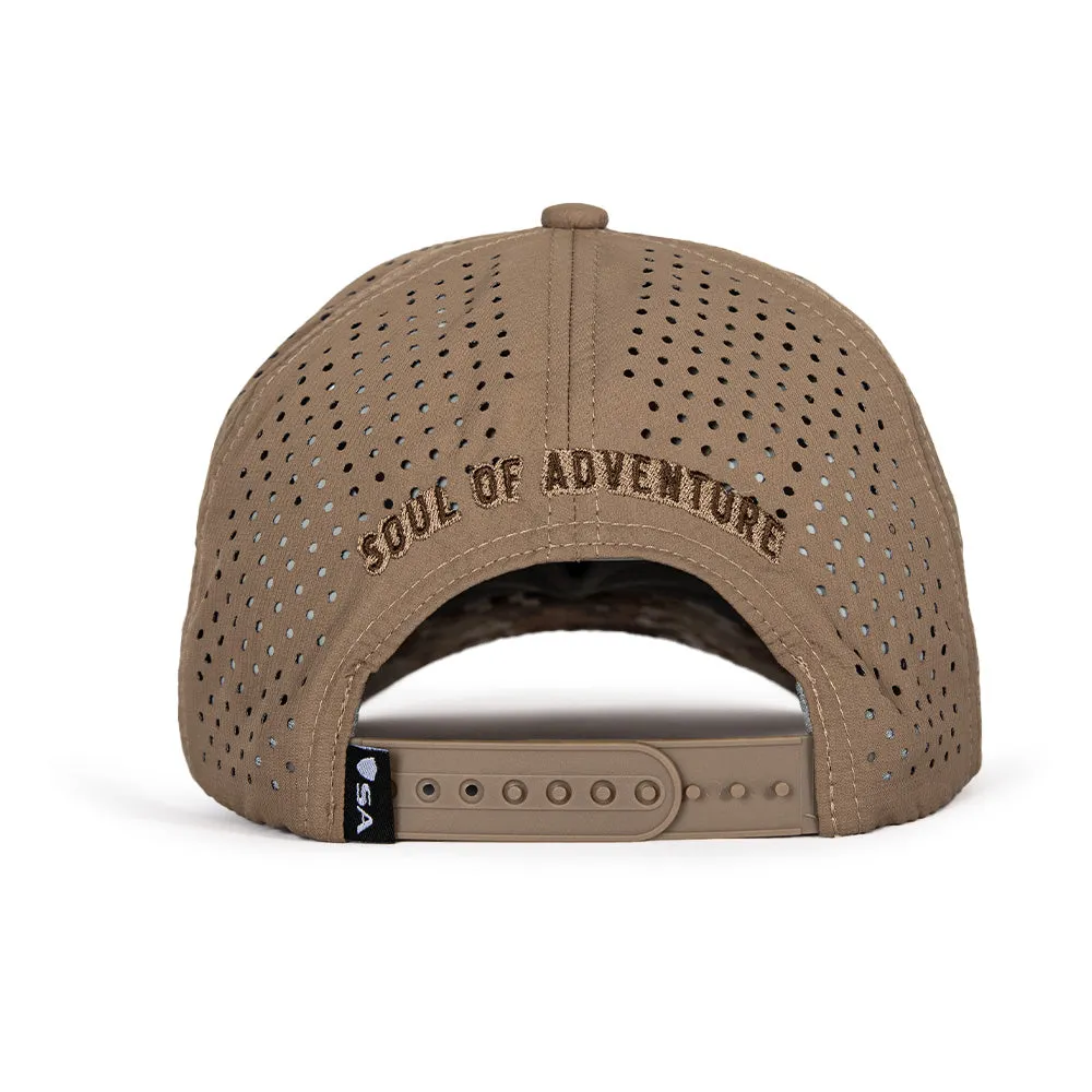 Performance Snapback | SOA Flag | Desert Digi Camo