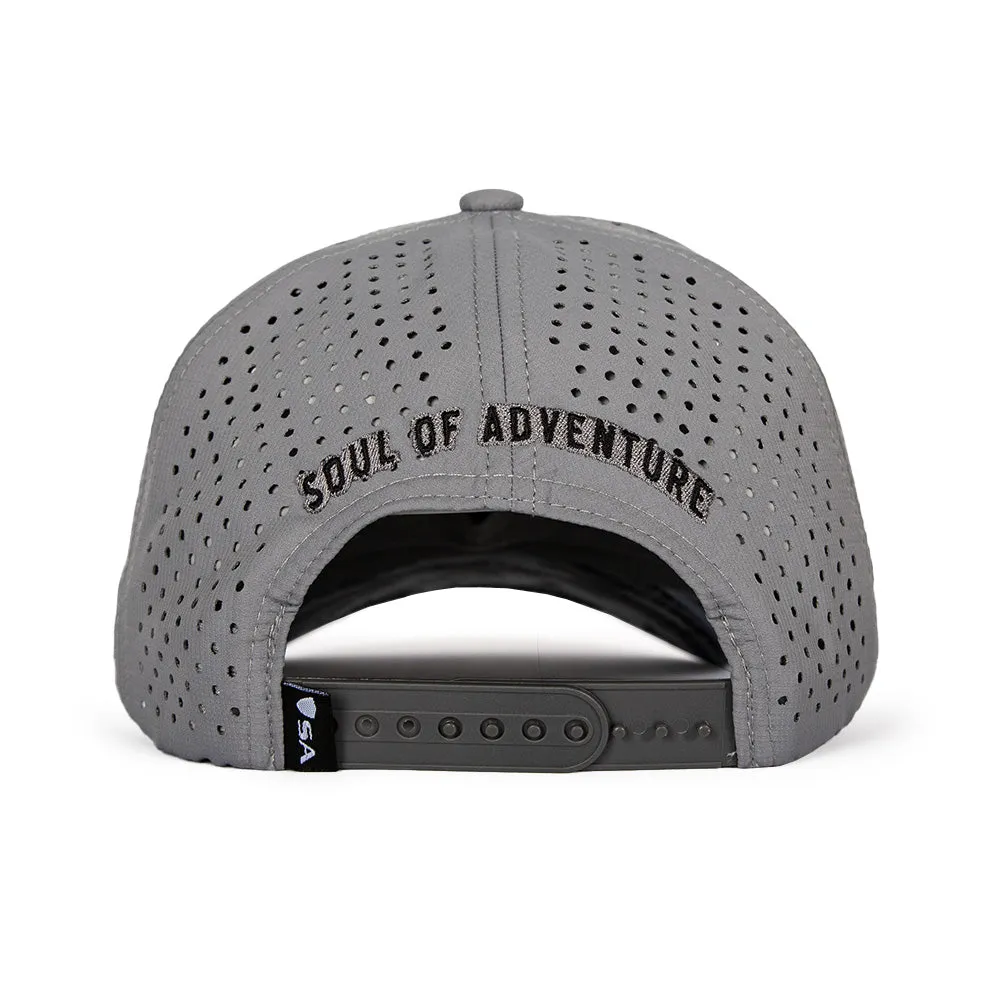 Performance Snapback | SOA Flag | Grey Mili Camo PreOrder