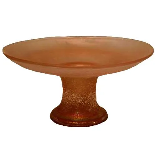 Pink Glass Opal Fruit Bowl