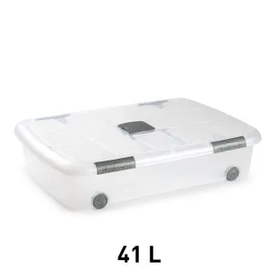 Plastic Forte Box Nº12 with Wheels – 41L, 73 x 16 x 55cm