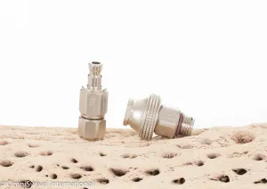 QDB-CV-ZF-S Quick Disconnect Set: Big Nut & Check Valve