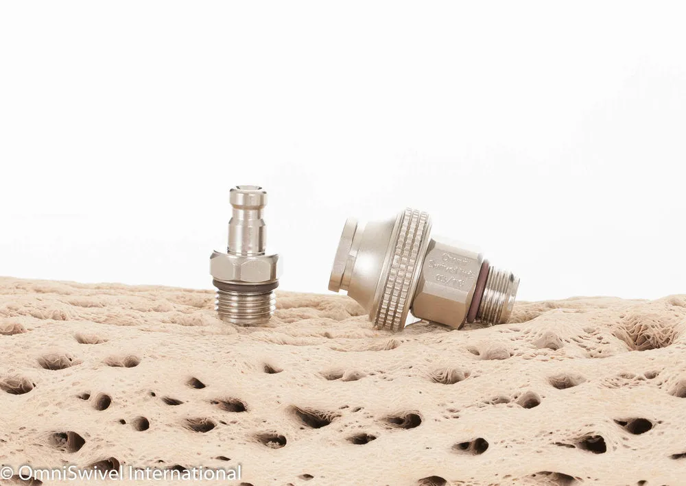 QDB-YM-S Quick Disconnect Set: Big Nut - 9/16"-18 Male