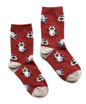 Raccoons Kids Crew Socks