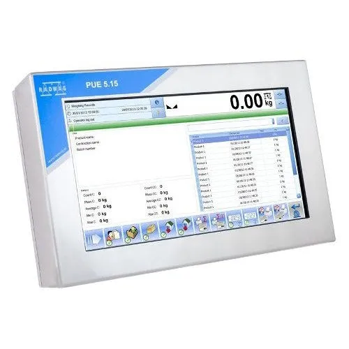 Radwag PUE 5.15IR/P Weighing Terminal with 15" IR Touch Screen, Panel
