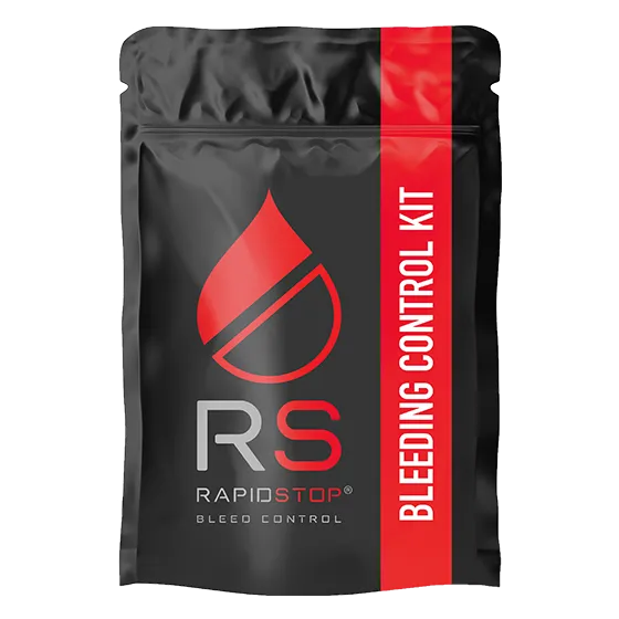 RapidStop Tactical Bleeding Control Kit Sealed Pack Small
