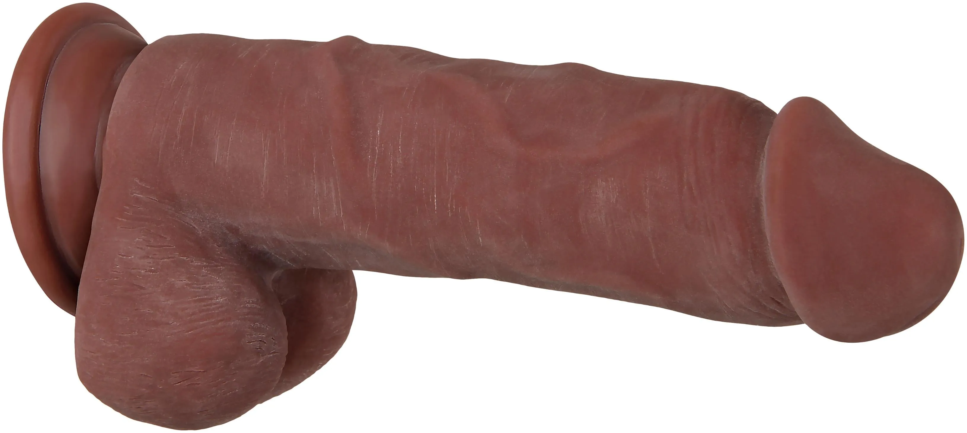 Real Supple Poseable Girthy Dark 8.5 Inch