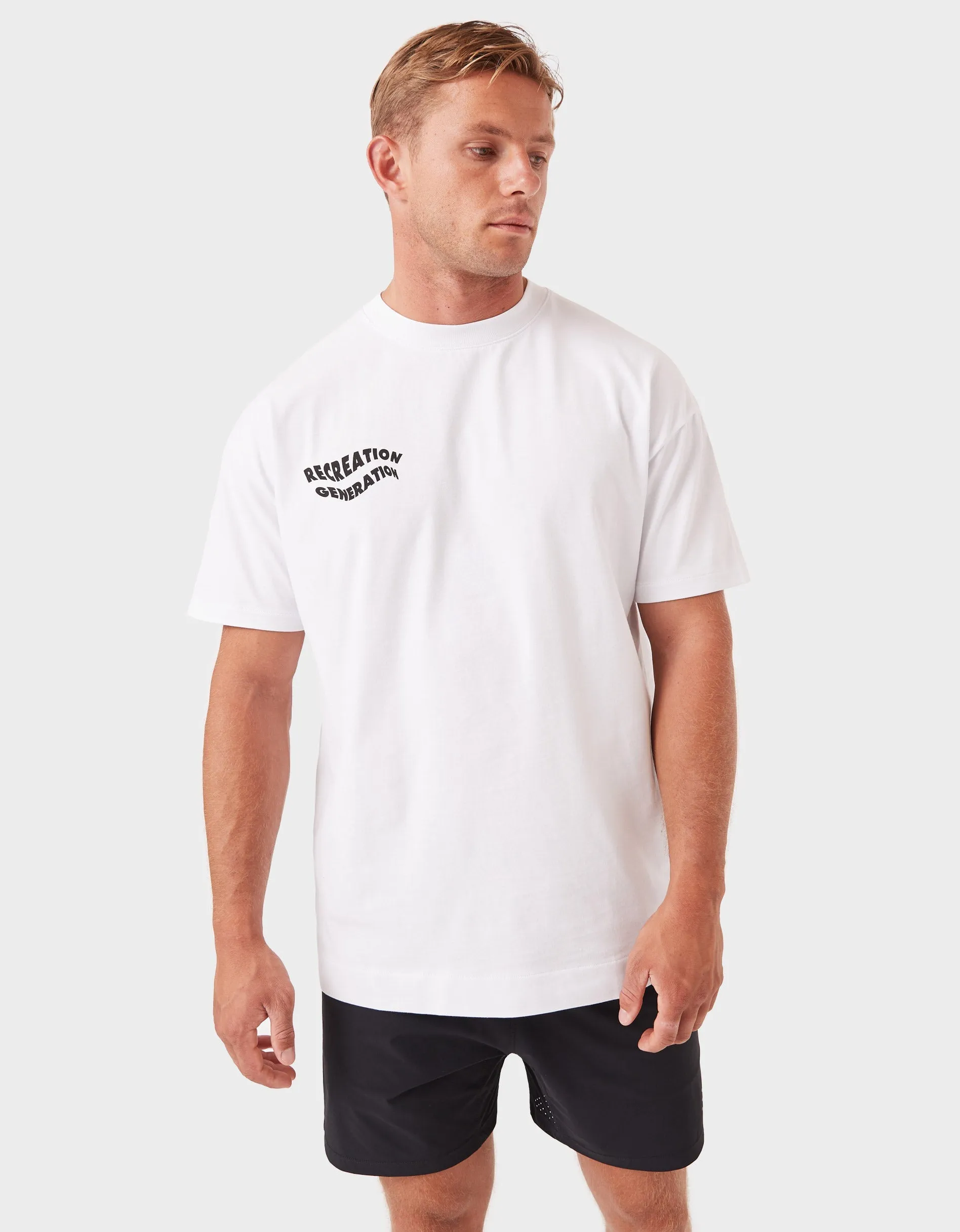 Rec Gen - Mass RG Tee White