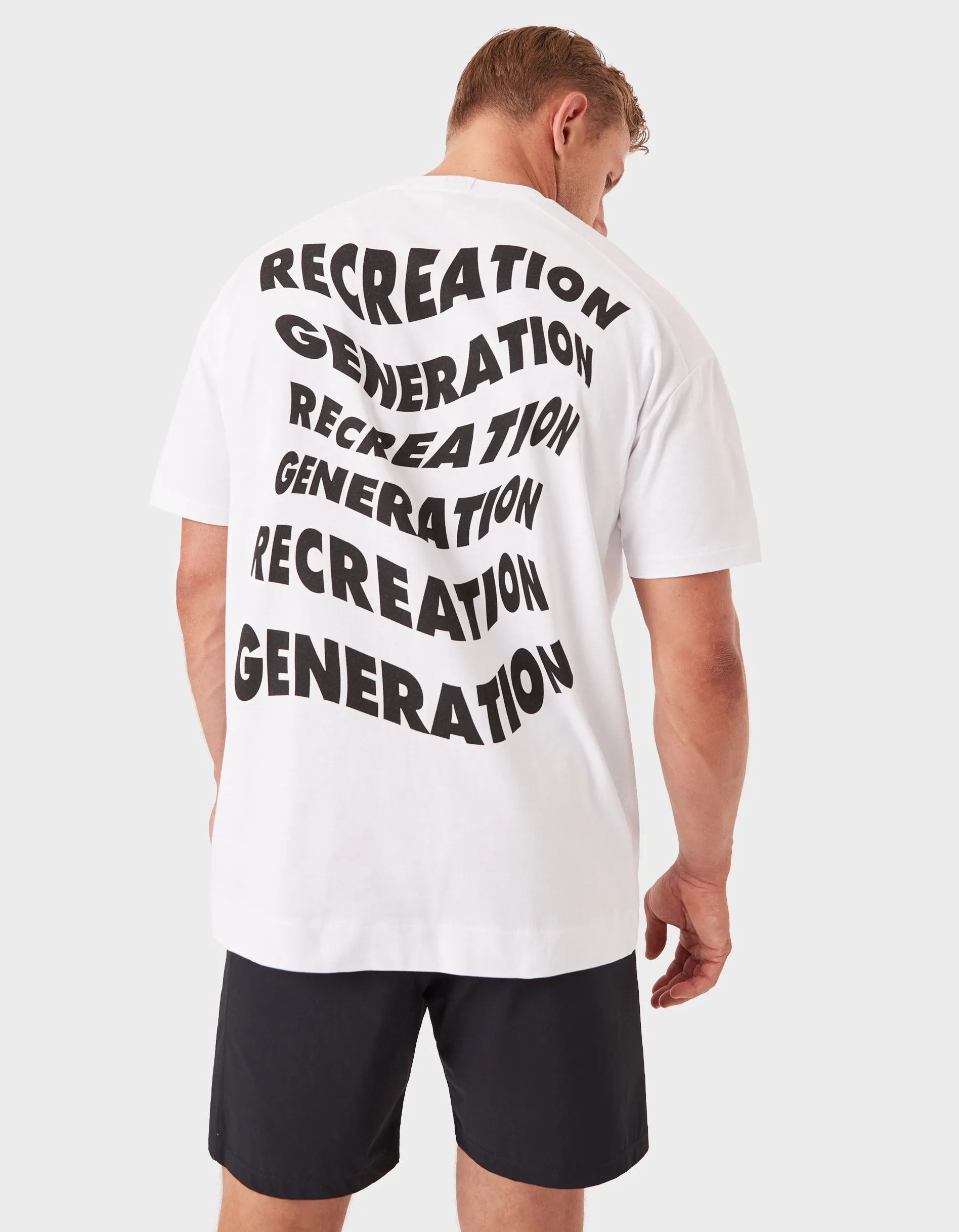 Rec Gen - Mass RG Tee White