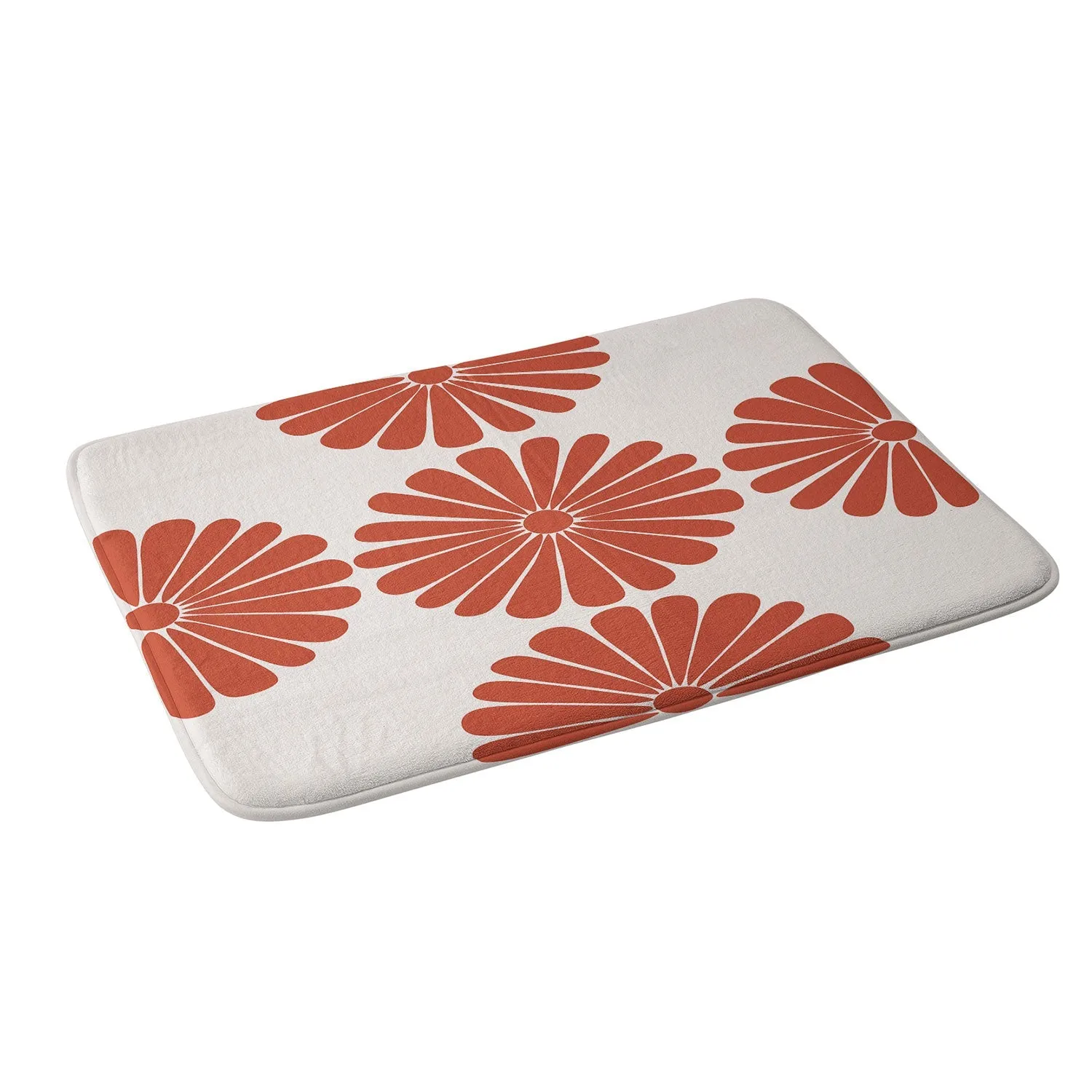 RETRO DAISY III MEMORY FOAM BATH MAT
