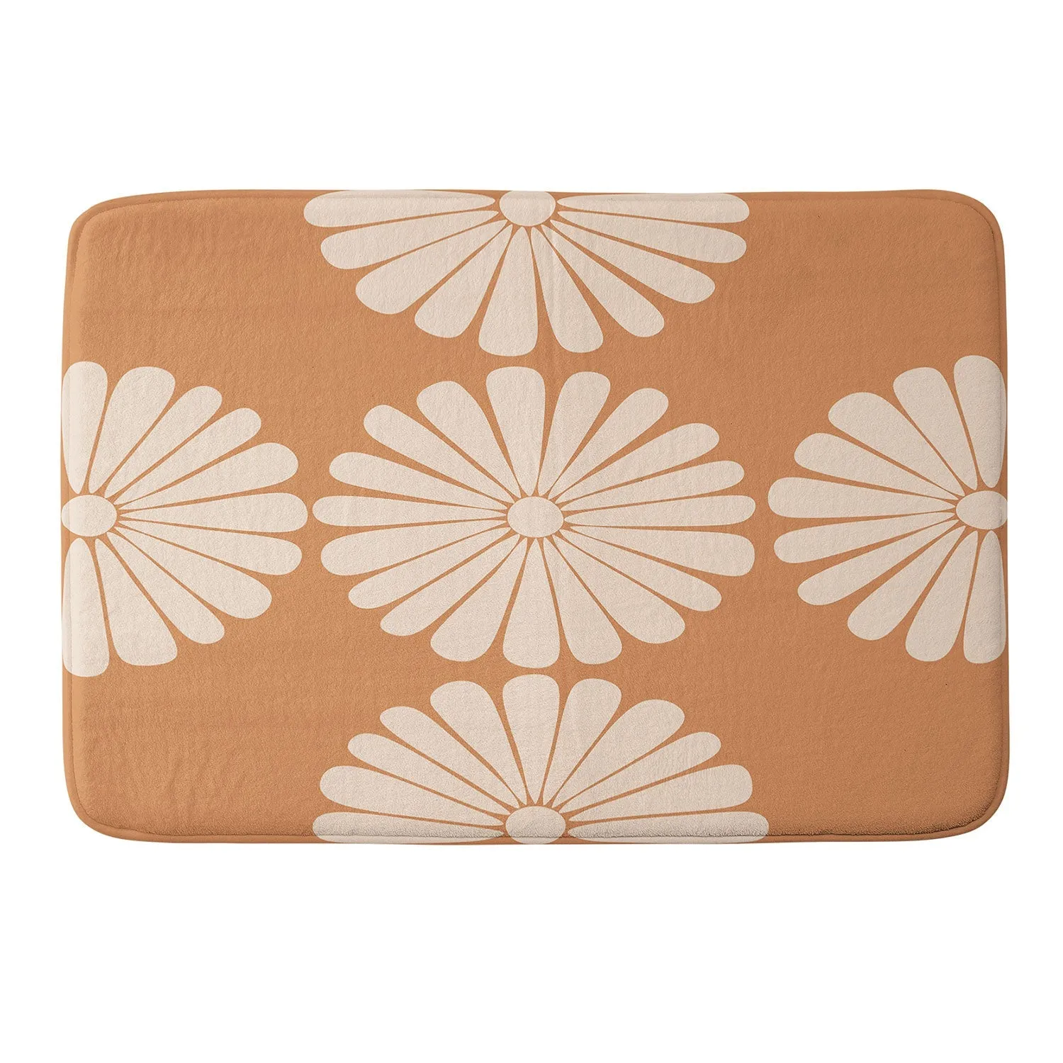 RETRO DAISY XXII MEMORY FOAM BATH MAT