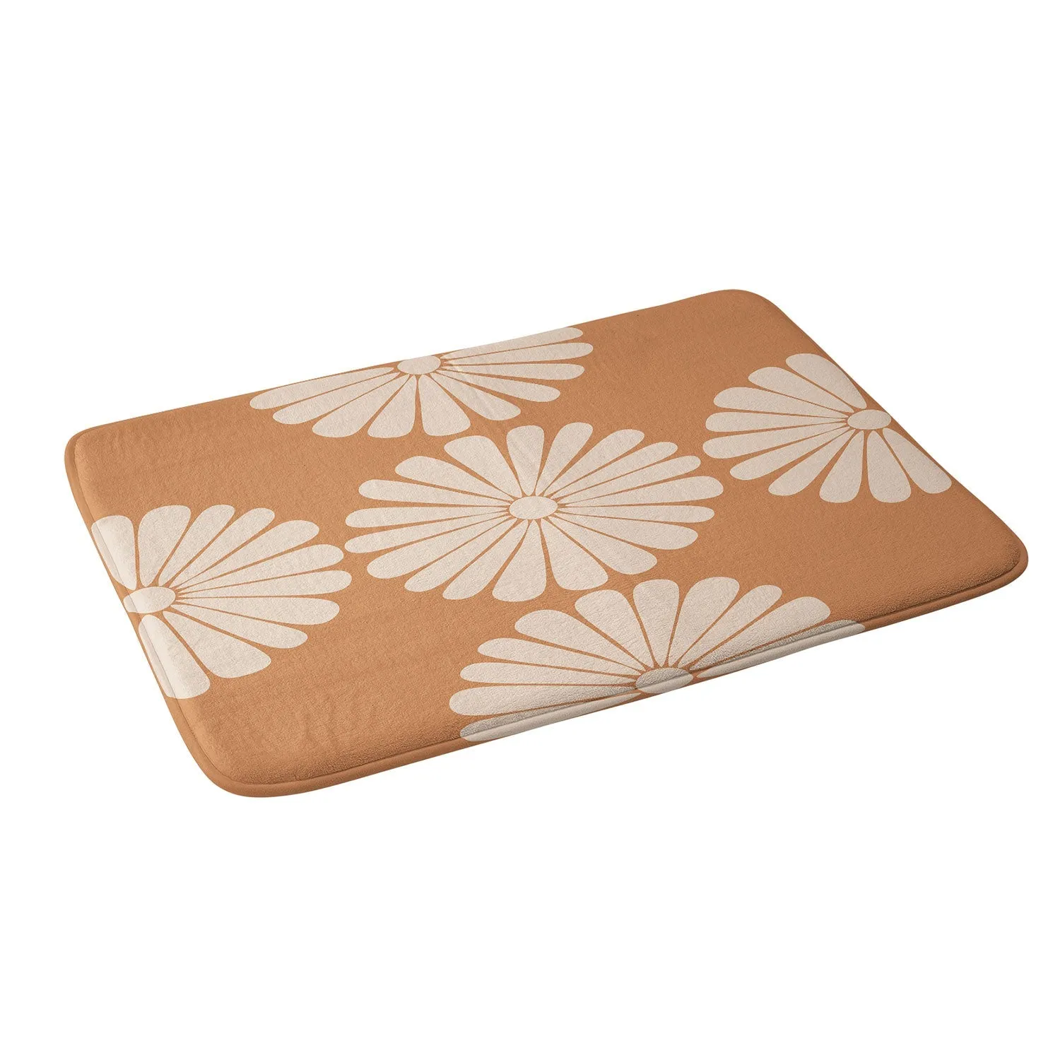 RETRO DAISY XXII MEMORY FOAM BATH MAT