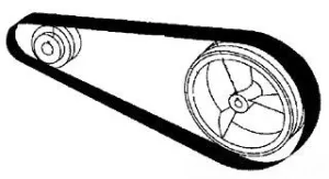 Ridgid 20413 Belt