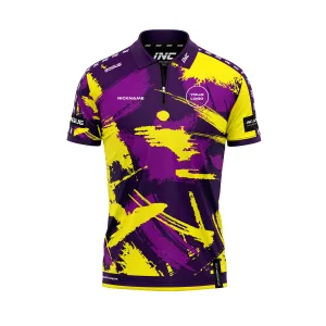 Rogue Vortex Darts Zip Polo Shirt