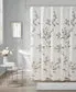 Rosalie Burnout Printed Shower Curtain