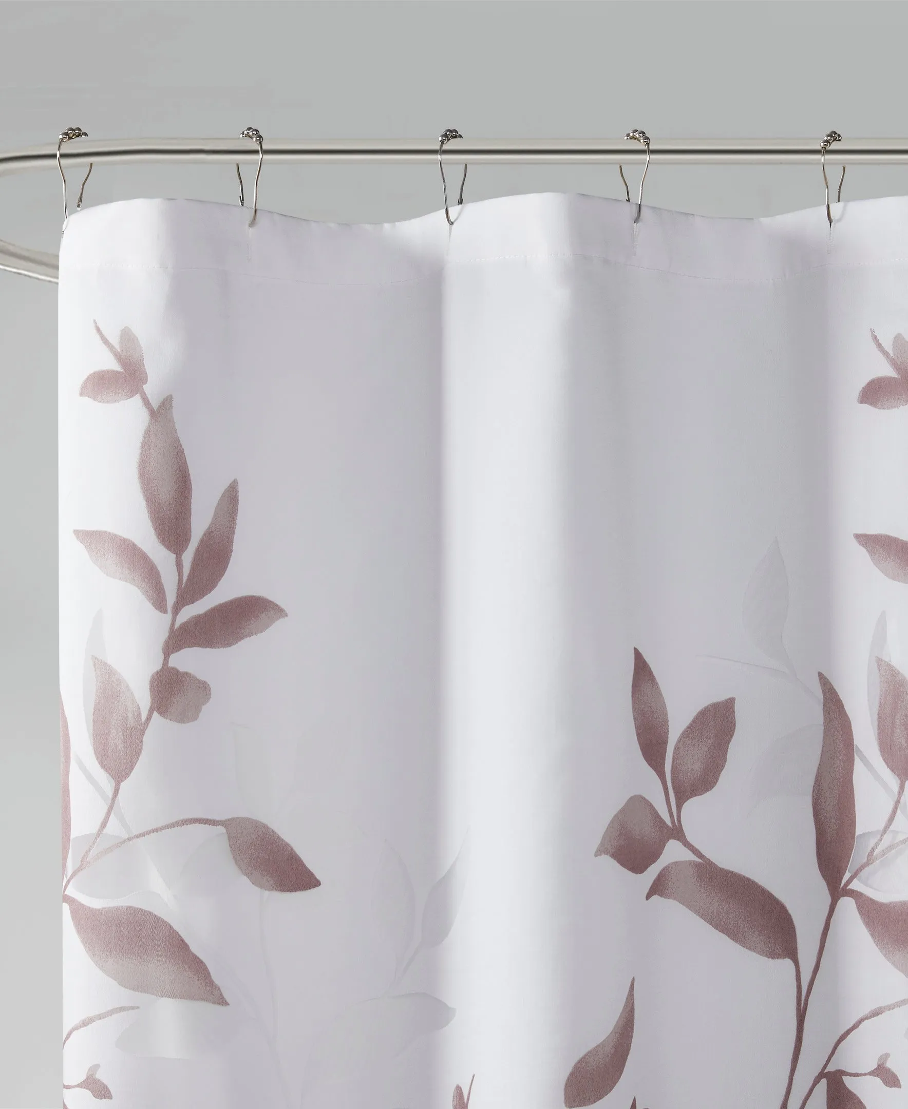 Rosalie Burnout Printed Shower Curtain