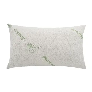 Royal Comfort Bamboo Blend Memory Foam Pillow 45 x 75CM - TWIN PACK