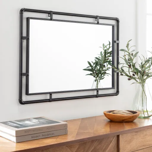 Rustic Elegance 35H x 24W x 1D Accent Mirror