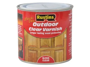 Rustins Exterior Varnish Clear Gloss 250Ml