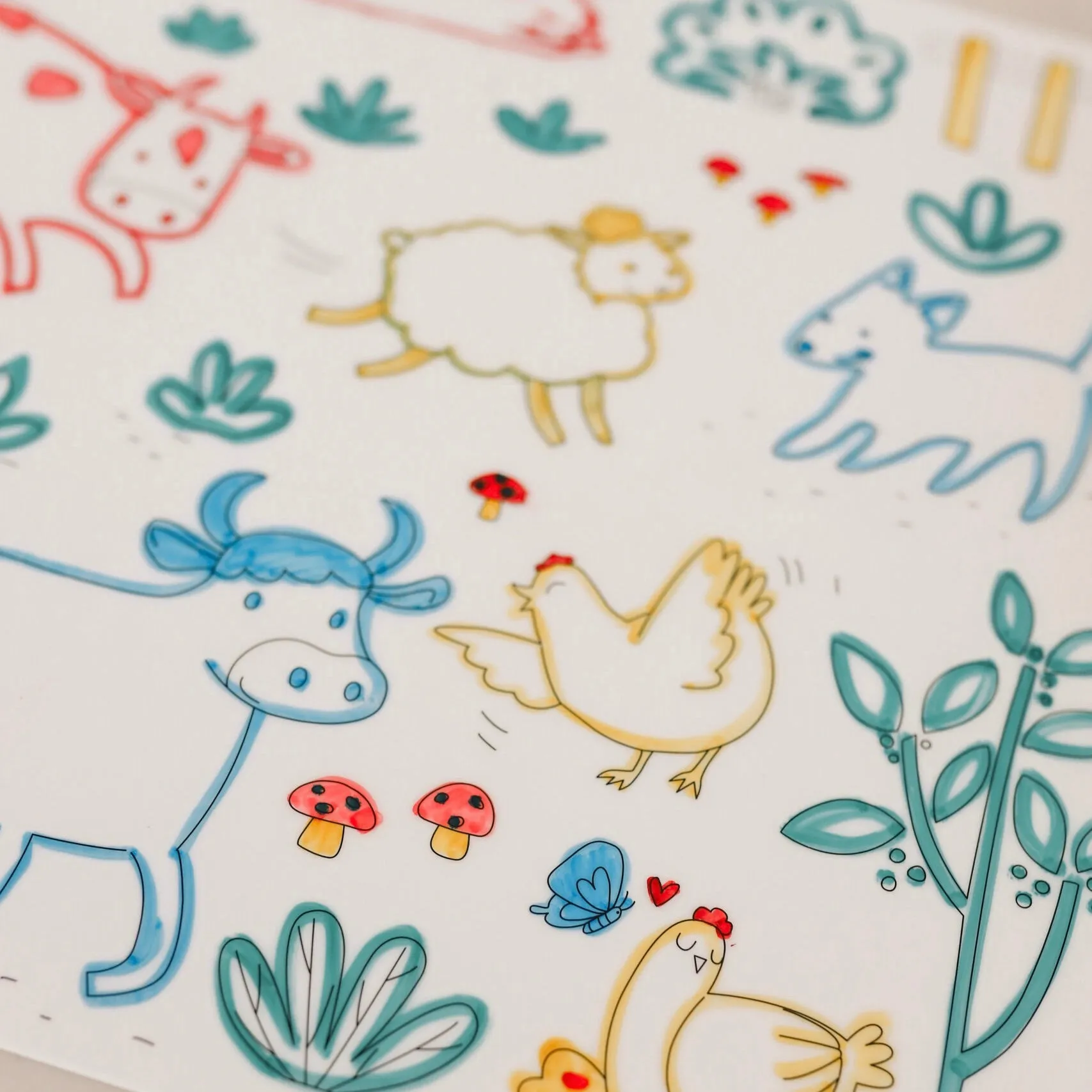 Scribble Mat - On the Farm - 3 